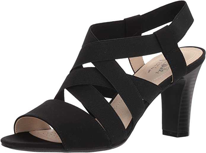 vivianly Pointed Toe Slingback Sandals Ankle Strap Heeled Sandals Wedding Dress Stiletto High Heels for Women